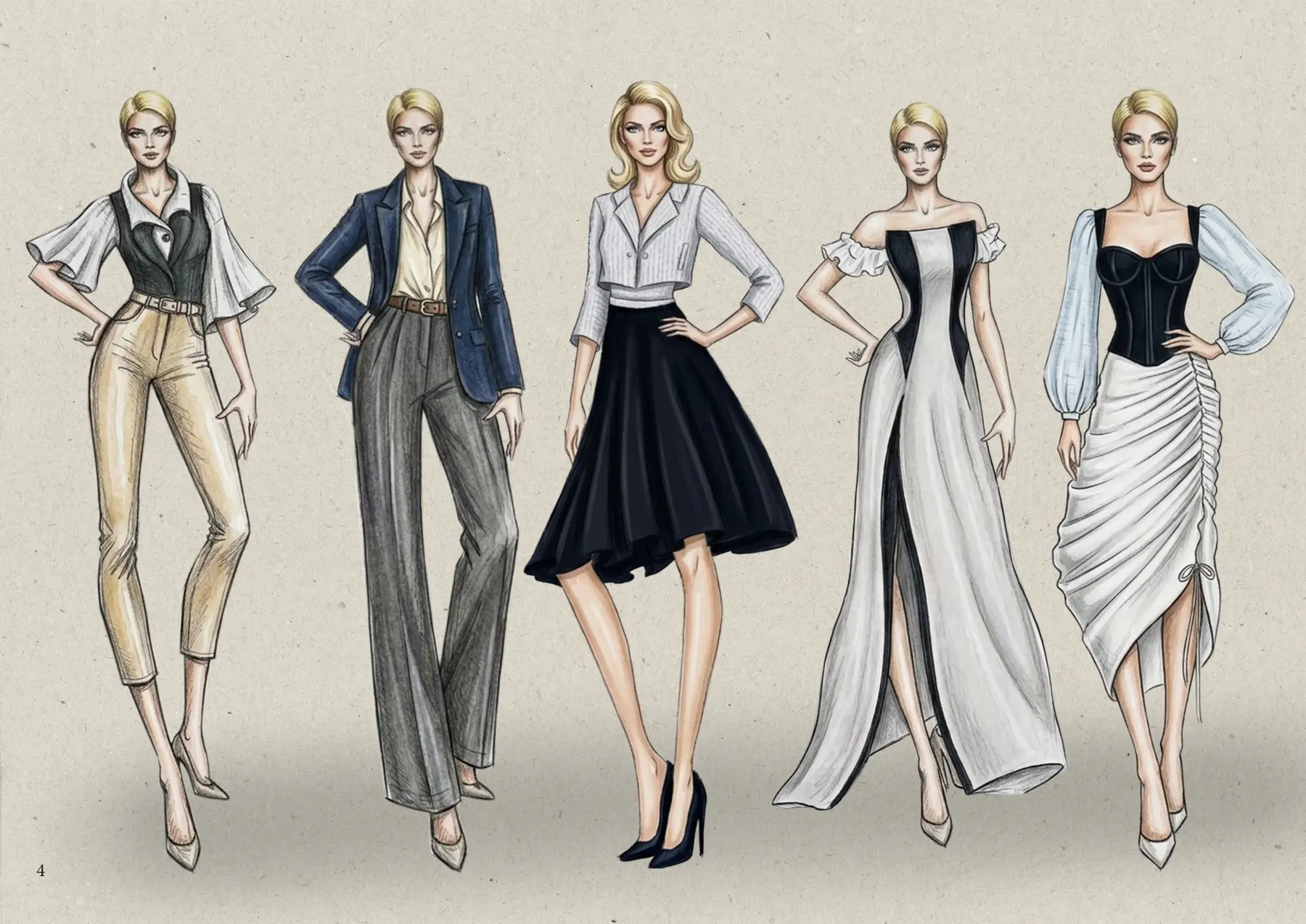 The Talented Mr. Ripley — line-up dei costumi femminili